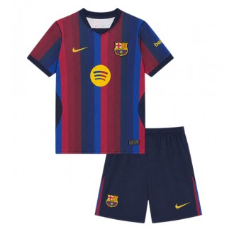 Barcelona 2026/27 hjemmedrakt for barn - Raphinha Belloli #11 fotballdrakt med shorts