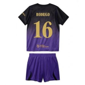 Barcelona Bortedrakt 2026-27 Rodri Hernandez #16 Billig Fotballdrakt for Barn