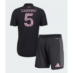 Kjøp fotballdrakter Inter Miami barn 2026-27 Casemiro #5 Bortedrakt svart