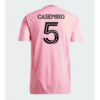 Inter Miami Casemiro #5 Hjemmedrakt 2026-27 rosa Fotballdrakt Kortermet