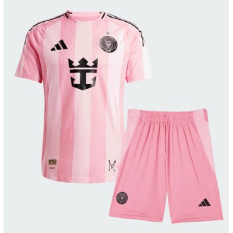 Inter Miami drakt barn 2026-27 Casemiro #5 Hjemmedrakt rosa fotballtrøyer
