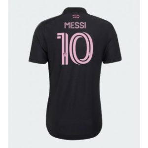 Herre Inter Miami Lionel Messi #10 Bortedrakt 2026-27 svart Kortermet