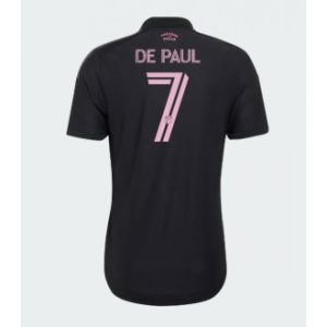 Inter Miami Rodrigo De Paul #7 Bortedrakt 2026-27 svart Kortermet