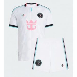 Inter Miami Tredje skjorte til barn 2026-27 hvit Fotballdrakt med Bukse