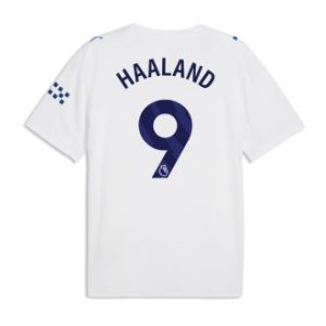 Manchester City Erling Haaland #9 Tredje skjorte 2026-27 hvit Kortermet