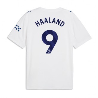 Manchester City Erling Haaland #9 Tredje skjorte 2026-27 hvit Kortermet