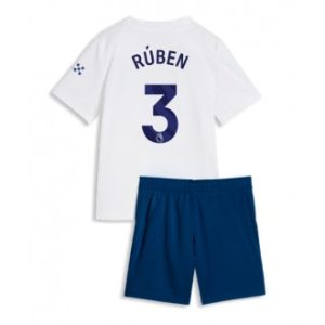 Manchester City Ruben Dias #3 Tredje skjorte barn 2026-27 fotballtrøye med shorts