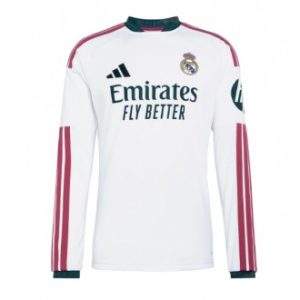 Billig Fotballdrakt Herre Real Madrid Hjemmedrakt 2026-27 hvit Langermet