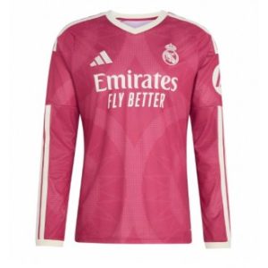 Real Madrid 2026/27 langermet Tredje skjorte herre rosa