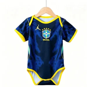 Brasil landslagsdrakt Bortedrakt 2026/27 til baby blå Fotballbody